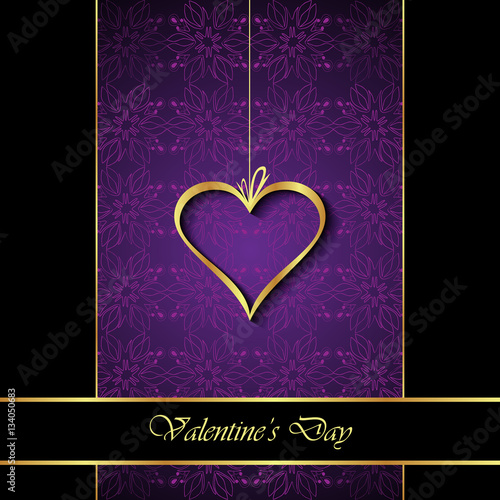 &quot;Elegant classic valentine's day background.&quot; Stock image and royalty