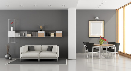 Contemporary living room