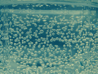 Bubbles in water