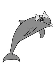 Woman girl female girl dolphin jump cute cute