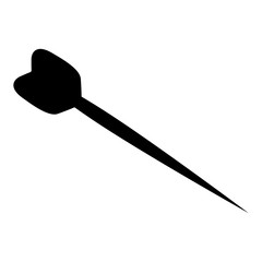 Isolated dart arrow icon vector illustration graphic design