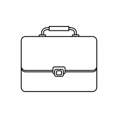 Isolated business briefcase icon vector illustration graphic design