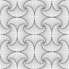 Geometric abstract pattern. Seamless vector background