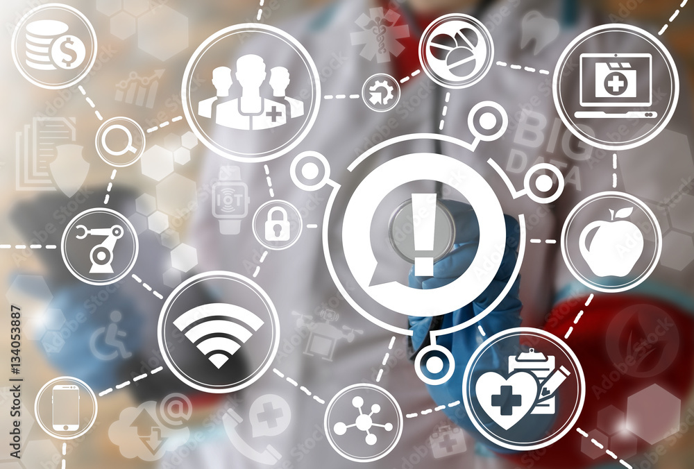 Poster medical attention bubble faq support call registry center web computer concept. healthcare speech bu