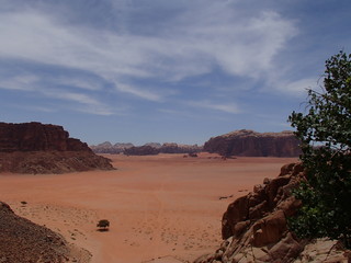 Blick über Wadi Rum 