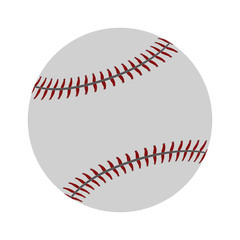 ball baseball sport competition icon vector illustration eps 10