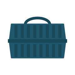 pet carrier handle design vector illustration eps 10