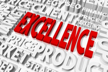Excellence concept