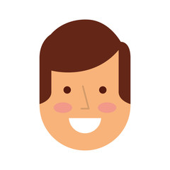 young man casual style vector illustration design