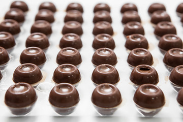 handcrafted chocolate candies