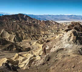 Death Valley at Zabriskie Point , CA