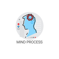 Obraz premium Creativity Think New Idea Inspiration Creative Process Business Icon Vector Illustration