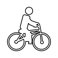 Fototapeta na wymiar bicycle extreme sport icon vector illustration design