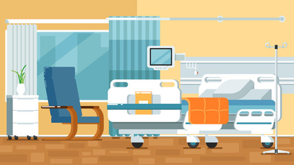 Hospital Room Illustrations