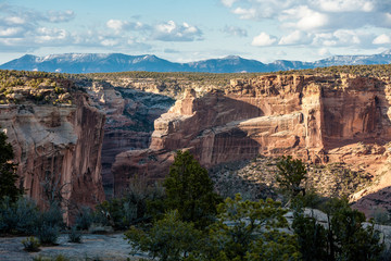 Canyon de Chelley, Canyon del Muerto, Mummy Cave Overlook, Arizo