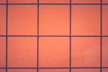 Steel rods bars can used for gardening with orange texture in background