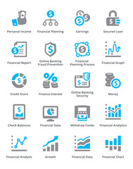 Personal & Business Finance Icons Set 5 - Sympa Series 
