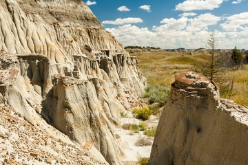 Erosion and Hoodoos at Theodore Roosevelt Nat'l Park, ND