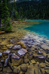 Clear Jewel Toned Lake