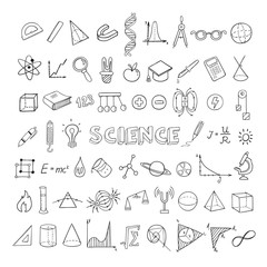 Education Sketch Icons Collection