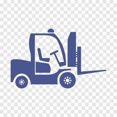 wheel loader vector icon