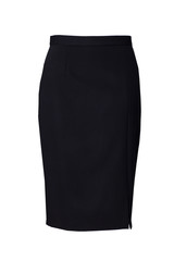 Black skirt isolated on white background
