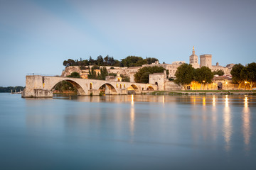 Bridge in Avignon, Provence, France, 2013