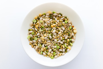 Grain mixture for soup