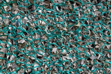 Camouflage net Army camouflage pattern. Military camouflage net.