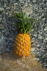Pineapple on the sand 