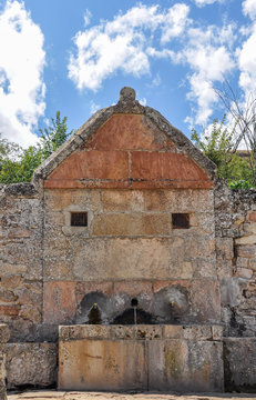 Fountain of la Canal, Medinaceli, Soria, Spain