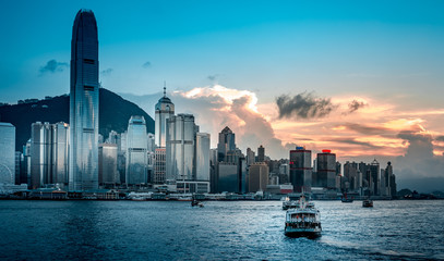 Hong Kong Harbor View 