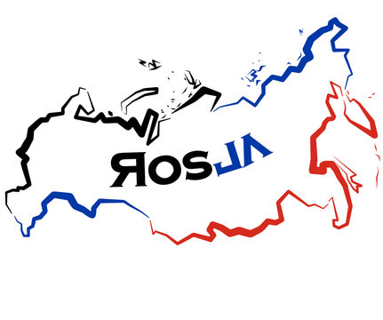 Mapa Rosji