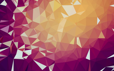 Abstract low poly background, geometry triangle