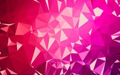 Obraz premium Abstract low poly background, geometry triangle