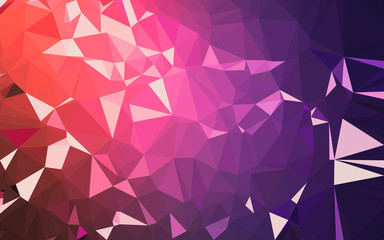 Abstract low poly background, geometry triangle