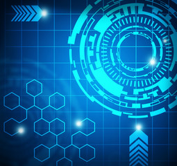 Technology abstract background