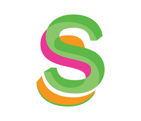 Icon Design for S Letter