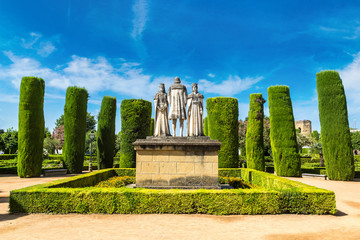 Gardens at the Alcazar in Cordoba