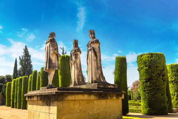 Gardens at the Alcazar in Cordoba