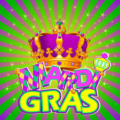 Mardi Gras Crown