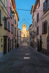 Fototapeta na wymiar Vitorchiano (Italy) - A charming medieval village in the heart of Tuscia, province of Viterbo, Lazio region