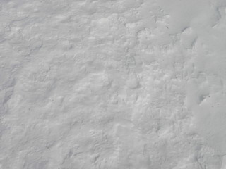 Snow cover and virgin, pure texture