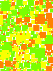 Abstract background with flat tiles. Pattern for restaurant concept.