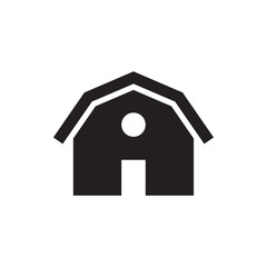 barn icon illustration