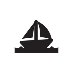boat icon illustration