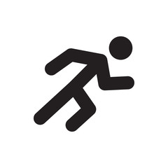 running icon illustration