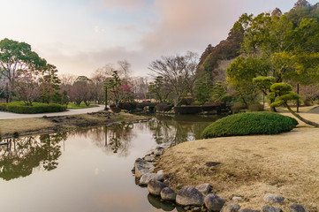 japanese landscape - kairakuen - mito - ibaraki