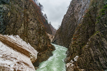 japanese landscape - kiyotsu kyo - tokamachi - niigata