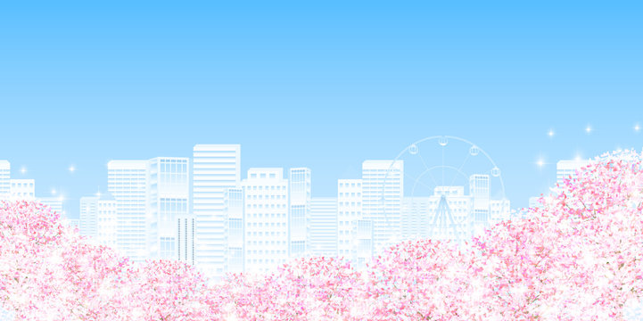 桜　春　花　背景